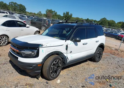2024 Ford Bronco Sport Outer Banks из США, поврежденный, VIN 3FMCR9C67RRE80330